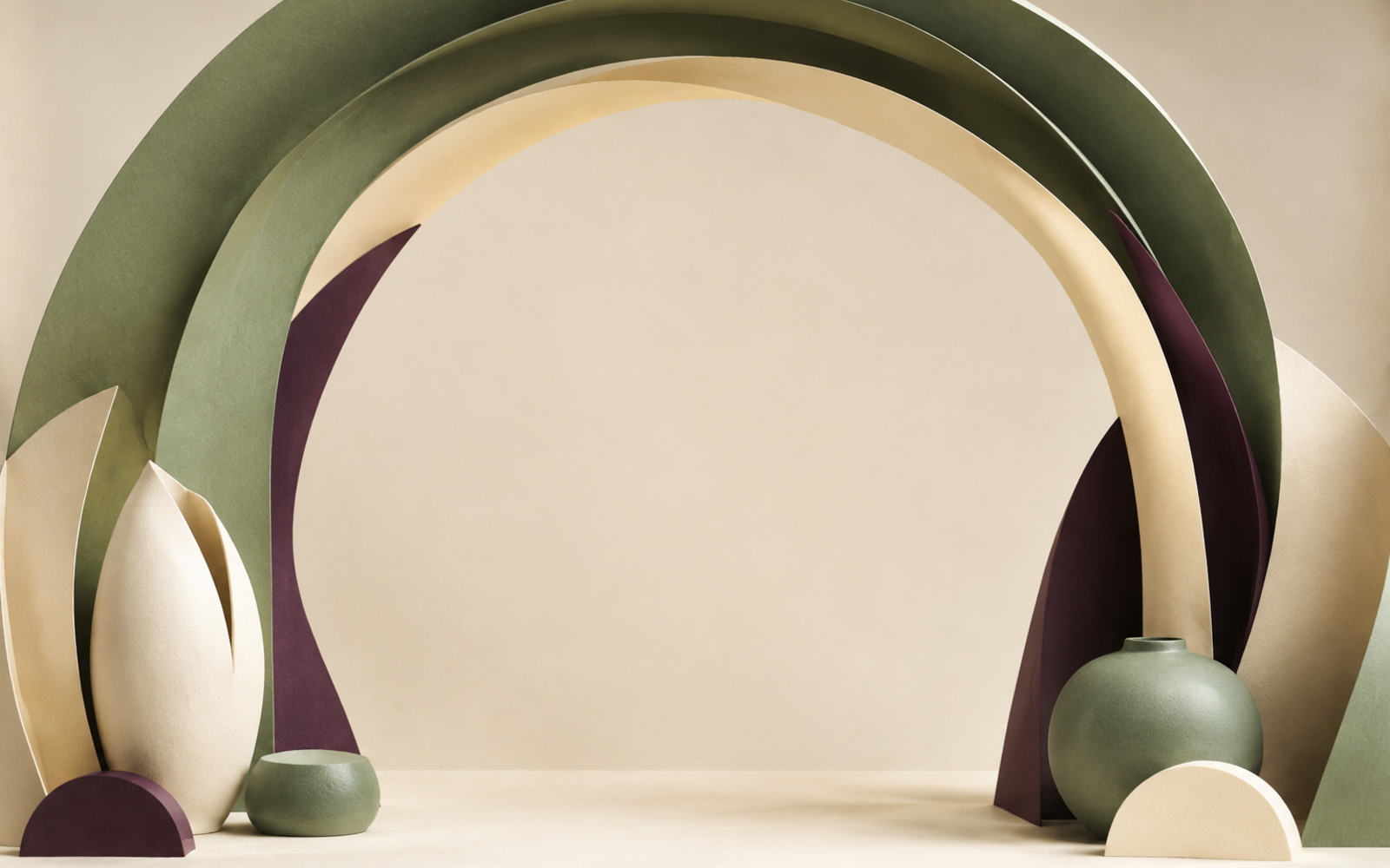 Тематическая абстрактная композиция